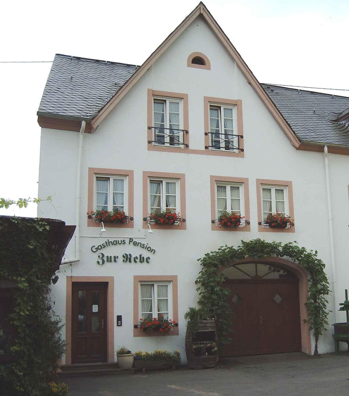 Gasthaus Zur Rebe Mehring  Buitenkant foto